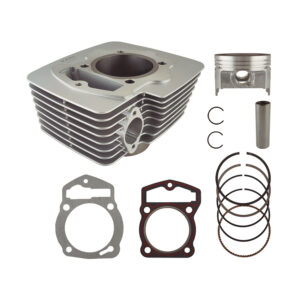 CILINDRO COMPLETO CB D:69 250cc h:109mm P17 PLATA (PISTON PLANO) DY250 SHARK-II